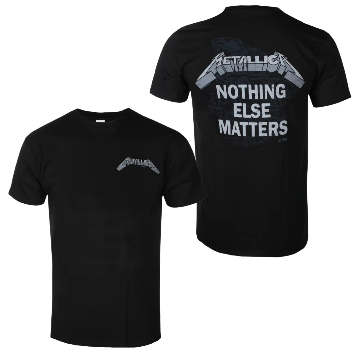2026 Nowa koszulka METALLICA - – Street Fashion For Short Guys recenzja i cena